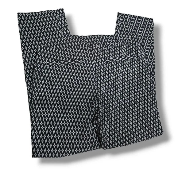 Adrienne Vittadini women’s stretch high rise black grey ankle pants size 6 - Picture 5 of 10